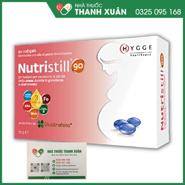 Nutristill 90 - Vitamin 3 trong 1 cải tiến cho mẹ bầu